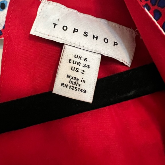 Top Shop midi dress size 2 - Picture 4 of 5